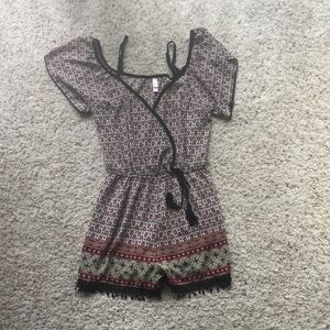 Xhilaration Bohemian Romper